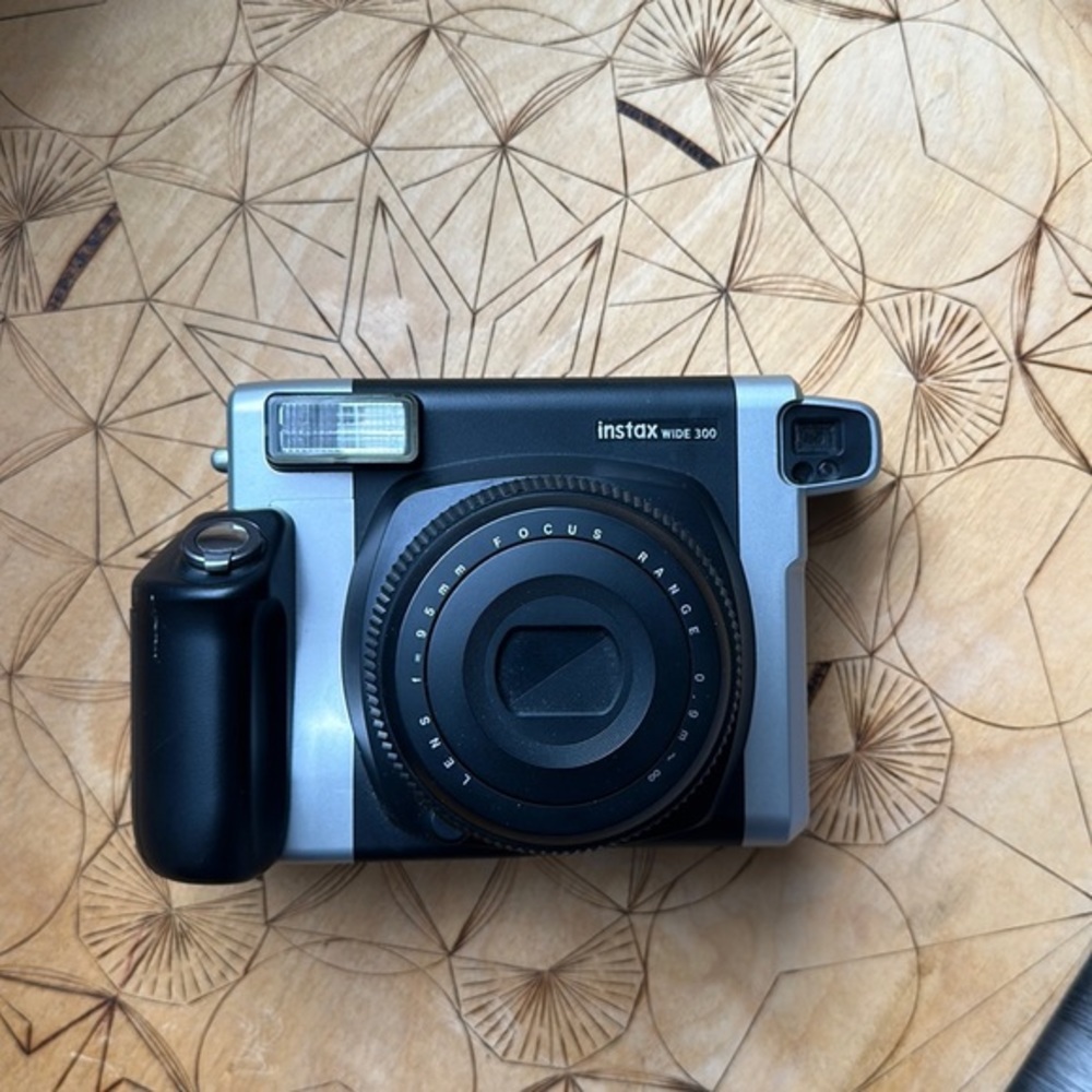 Fujifilm Instax Wide 300 Instant Film Camera (Black)